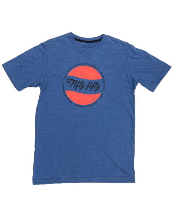 REMERA FIFTY FIFTY Brand Blue