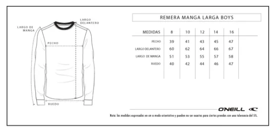 Remera Mangas Largas O'neill Eighties - Imagen 9