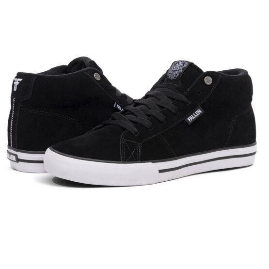 FALLEN Zapatillas CORSAIR BLACK/WHITE - VULC - Imagen 3