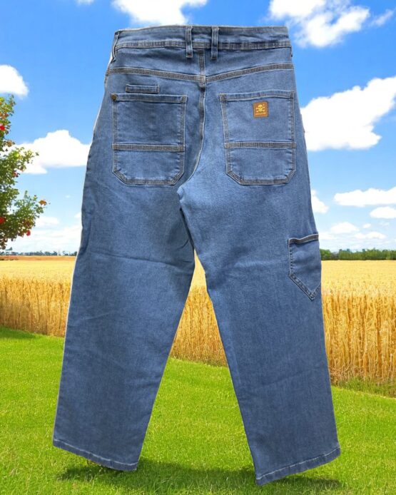 PANTALON FAMILY Worker Pant Celeste Stoned - Imagen 2
