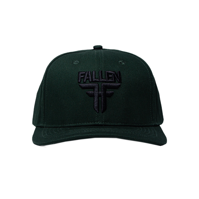 Gorra Fallen INSIGNIA CURVE Fern Black Ropa and Roll 1