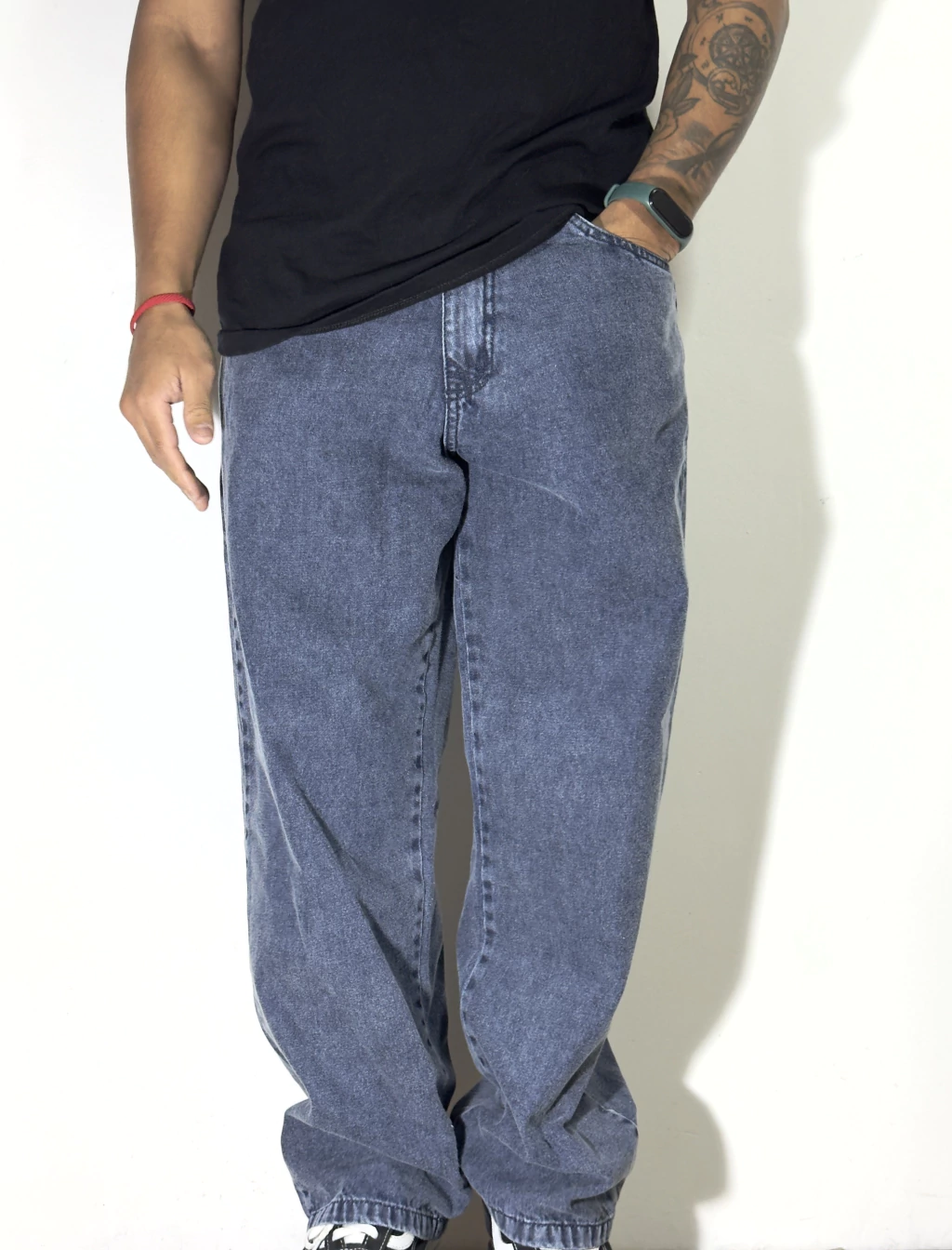 Jean Old Stone Fifty Fifty Ancho Ropa and Roll 5