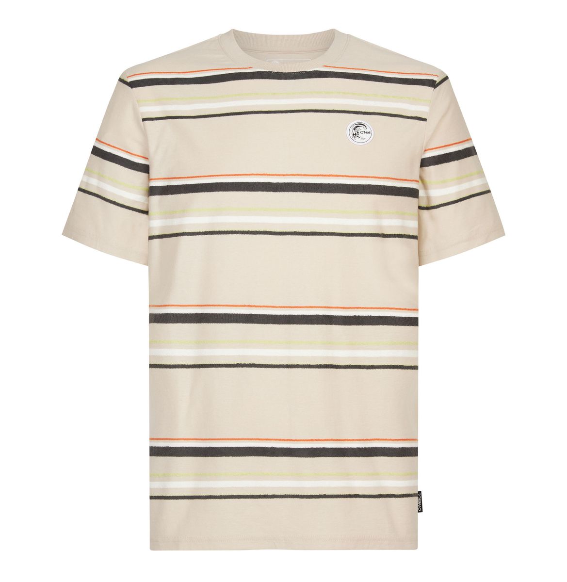 REMERA Oneill Stripe SS26 Beige OVERSIZE Ropa and Roll 1