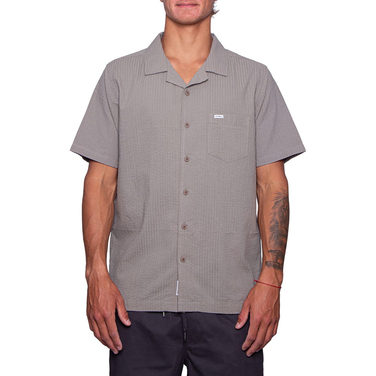 ONEILL CAMISA PLAID verde ropa and roll 1
