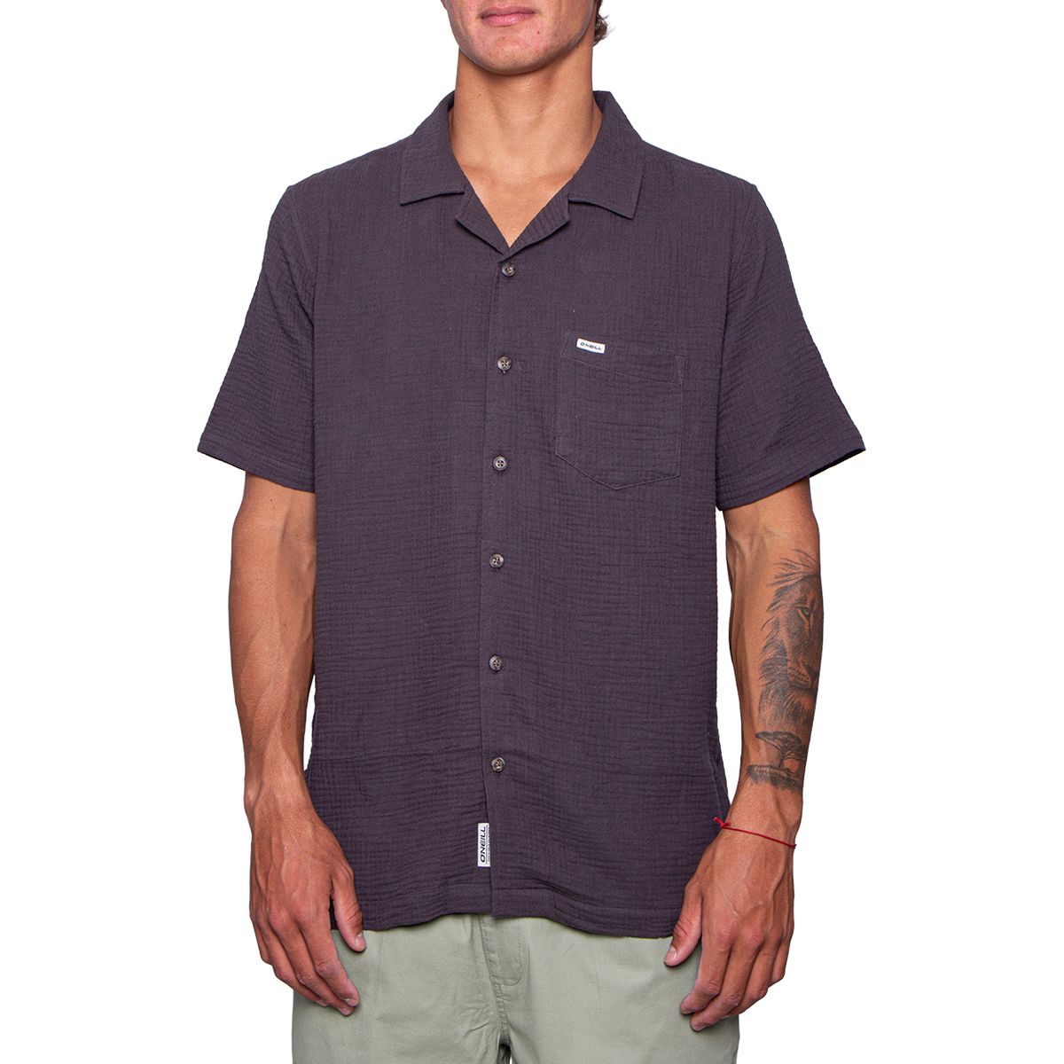 ONEILL CAMISA UPF negro ropa and roll 1
