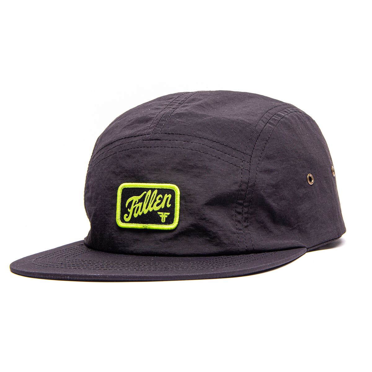 Cap Fallen FURY PATCH 5 PANELS HAT - BLACK LIME ropa and roll 1