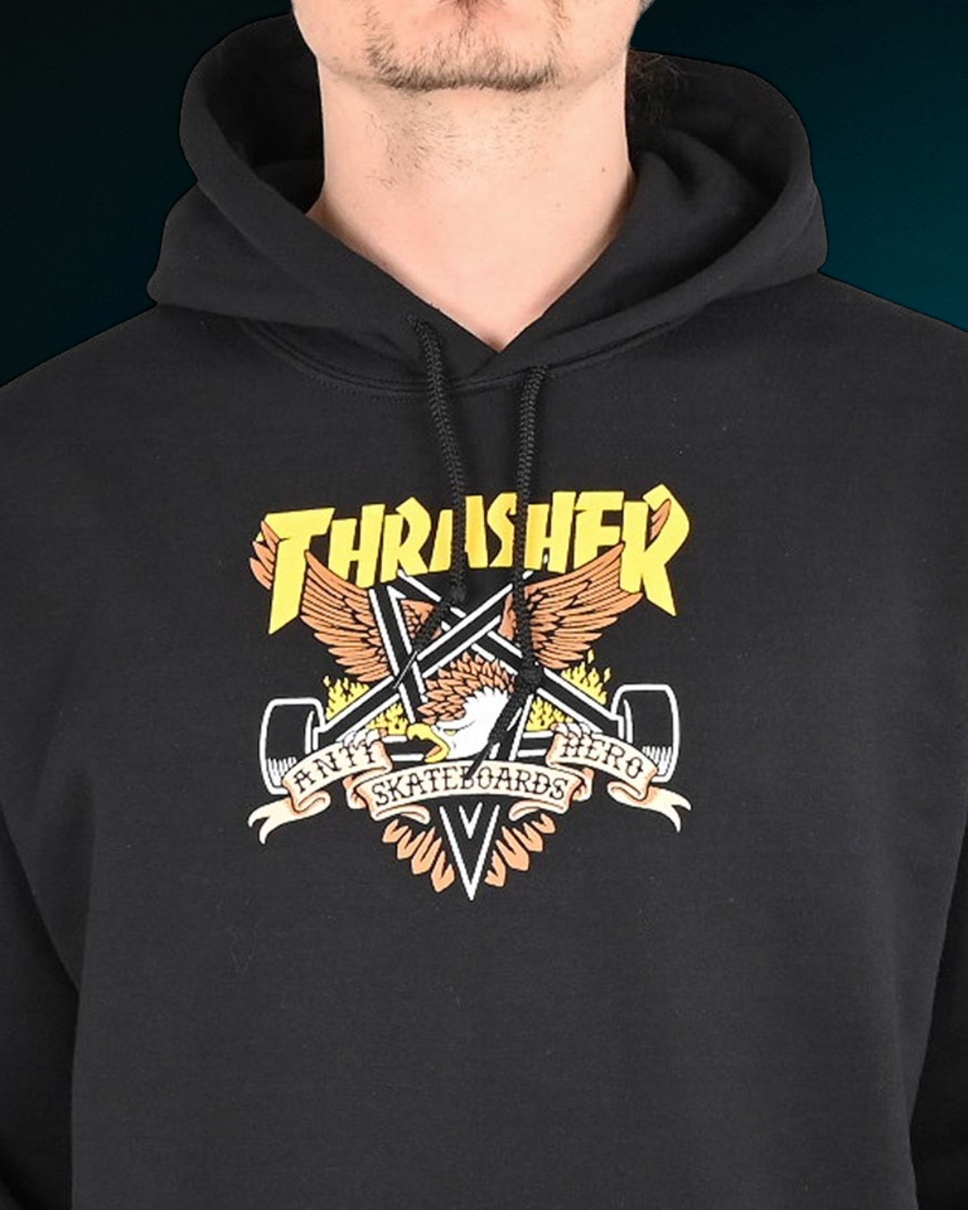 THRASHER ANTIHERO EAGLEGRAM HOODIE ropa and roll web 3-Photoroom