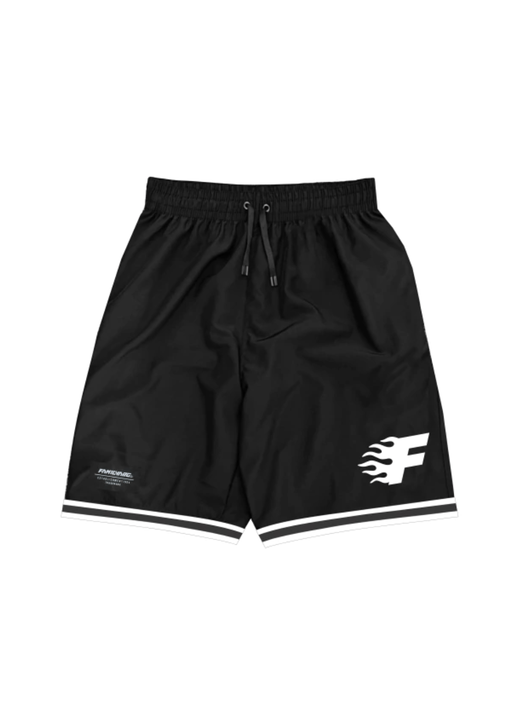 BERMUDA SHORT BASQUETBOL Polaroid gris ropa and roll 5