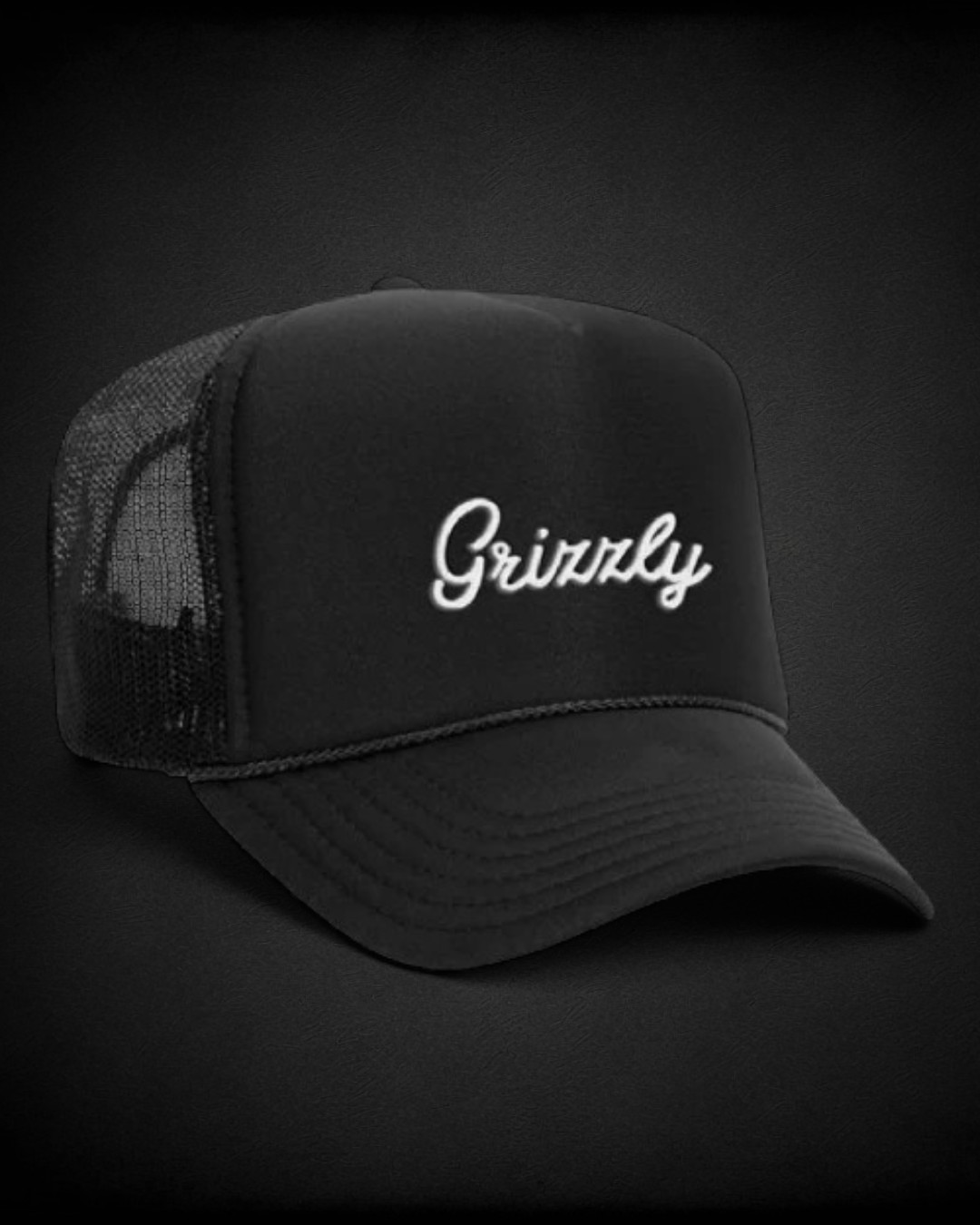 Gorra Grizzly Embroidered Script - Black ropa and roll 1