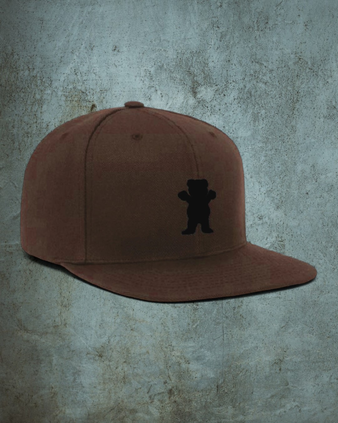 Gorra Grizzly OG Bear – Brown_Black ropa and roll 1
