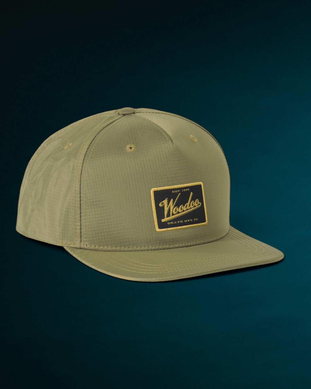 Gorra Woodoo Label Olive Ropa and Roll 1