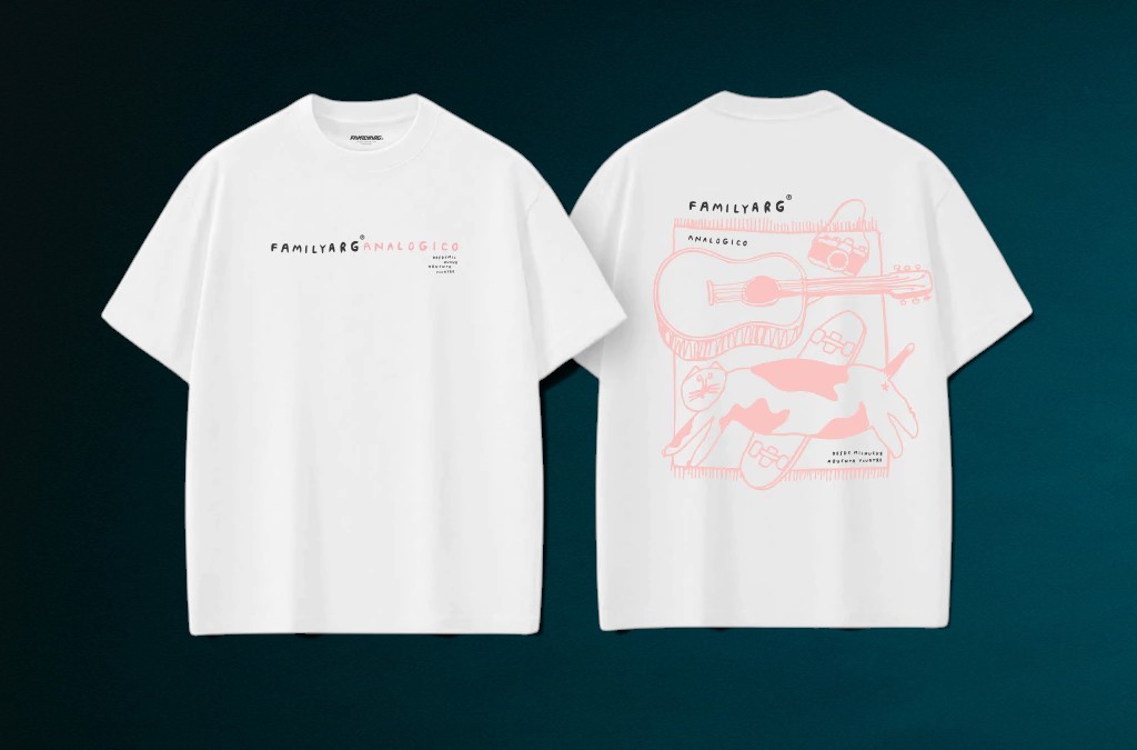 REMERA FAMILY ANALOGICO ropa and roll edit