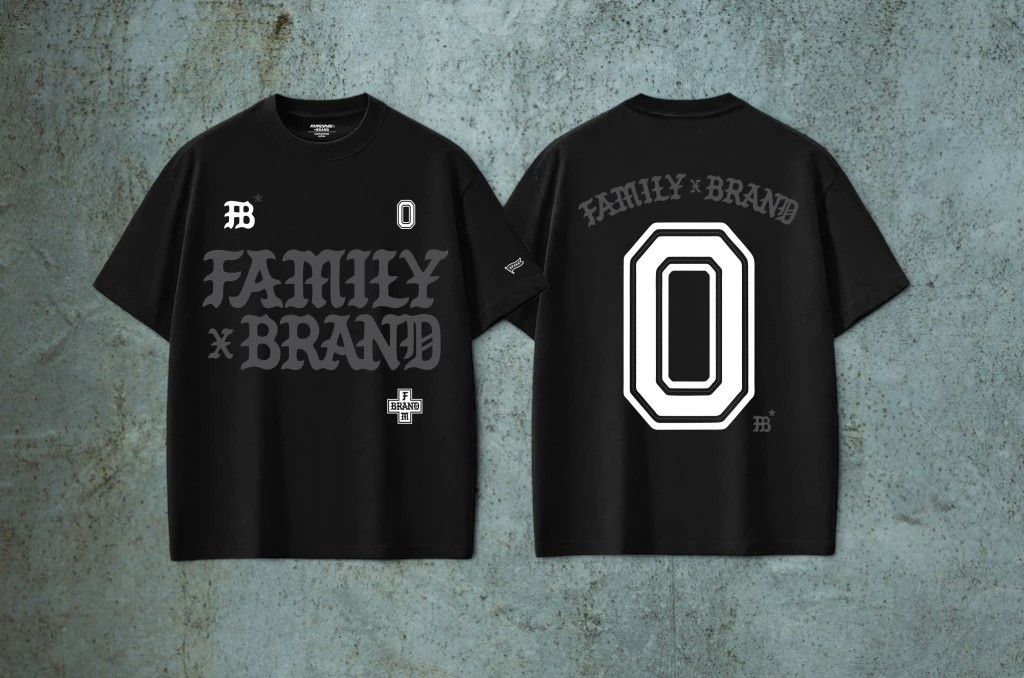 REMERA FAMILY X BRAND COURT edit ropa and roll
