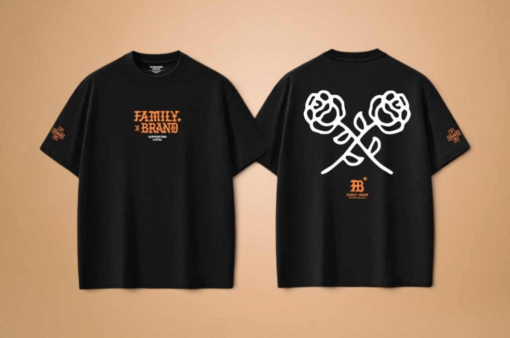 REMERA FAMILY X BRAND ORNG PIRATE edit ropa and roll