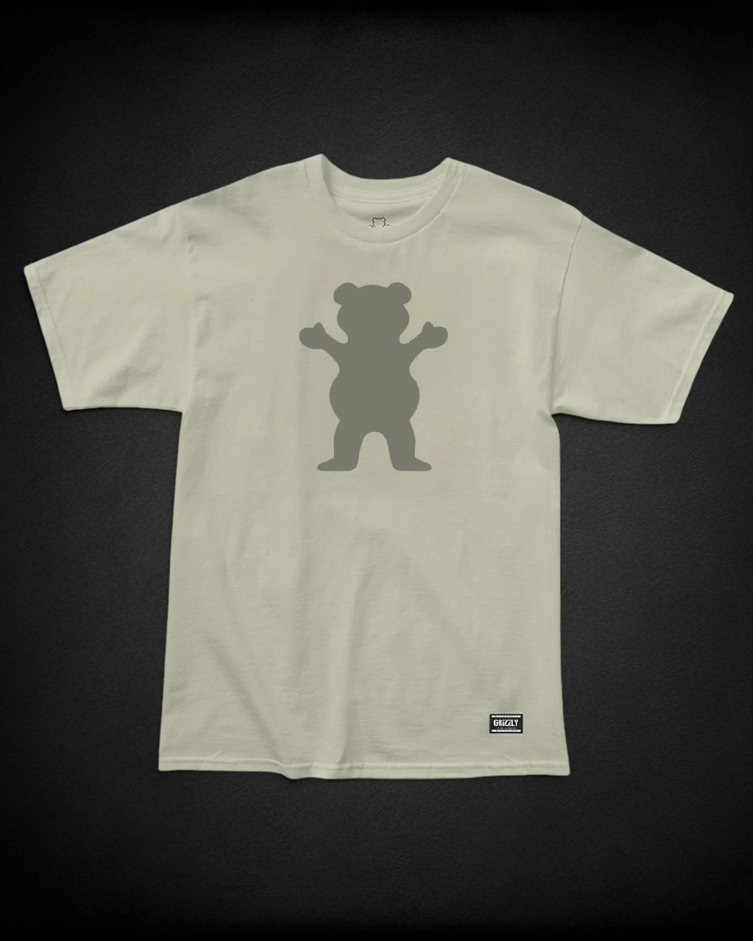 remera grizzly ok bear crema ropa and roll